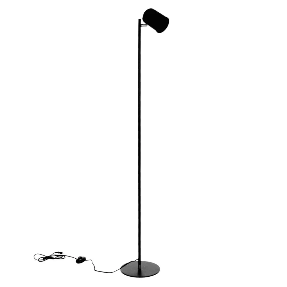 Pomax Lampadaires-HARBIN - lampadaire - métal - DIA 10 x H 154 cm - noir