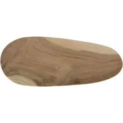 Pomax Accessoires-HARICOT - dessous de plat - bois d'acacia - L 35 x W 14 x H 2 cm - naturel