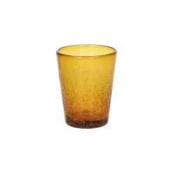 Pomax Verres-HIELO - verre à eau - verre - DIA 8 x H 10 cm - ambre