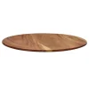 Pomax Saladiers / Plats À Servir-HOMMAGE - assiette - bois d'acacia - DIA 40 x H 2 cm - noyer
