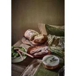 Pomax Saladiers / Plats À Servir-HOMMAGE - bol - bois d'acacia - DIA 17 x H 5 cm - noyer