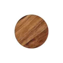Pomax Saladiers / Plats À Servir-HOMMAGE - couvercle - bois d'acacia - DIA 14 x W 1,5 cm - noyer