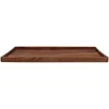 Pomax Plateaux-HOMMAGE - plateau - bois d'acacia - L 50 x W 38 x H 2,5 cm - noyer