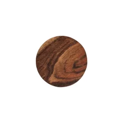Pomax Accessoires-HOMMAGE - sous-verre - bois d'acacia - DIA 10 x H 1 cm - noyer