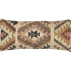 Pomax Coussins-ISIS - coussin lombaire - coton / chanvre - L 80 x W 35 cm - multicolore