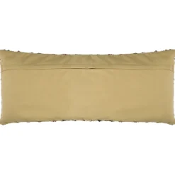 Pomax Coussins-ISIS - coussin lombaire - coton / chanvre - L 80 x W 35 cm - multicolore