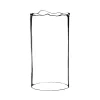 Pomax Photophores / T-lights-JAZZ - cylindre - verre - DIA 13 x H 24 cm - transparent