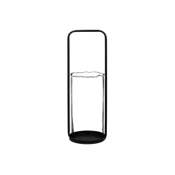 Pomax Photophores / T-lights-JAZZ - cylindre - verre - DIA 10 x H 18 cm - transparent
