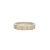 Pomax Chandeliers-JAZZ - dessous de bougie - bois de paulownia - DIA 13 x H 2,5 cm - naturel