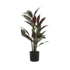 Pomax Plantes-JUNGLE FEVER - plante artificielle en pot - synthétique - H 100 cm - vert
