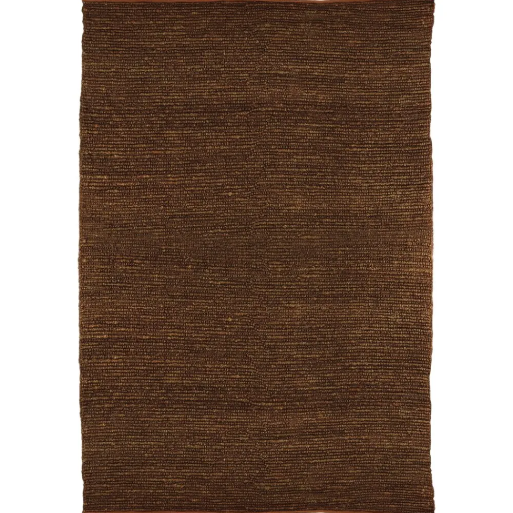 Pomax Tapis-KATHU - tapis - jute - L 350 x W 250 cm (+/- 7 cm) - rouille