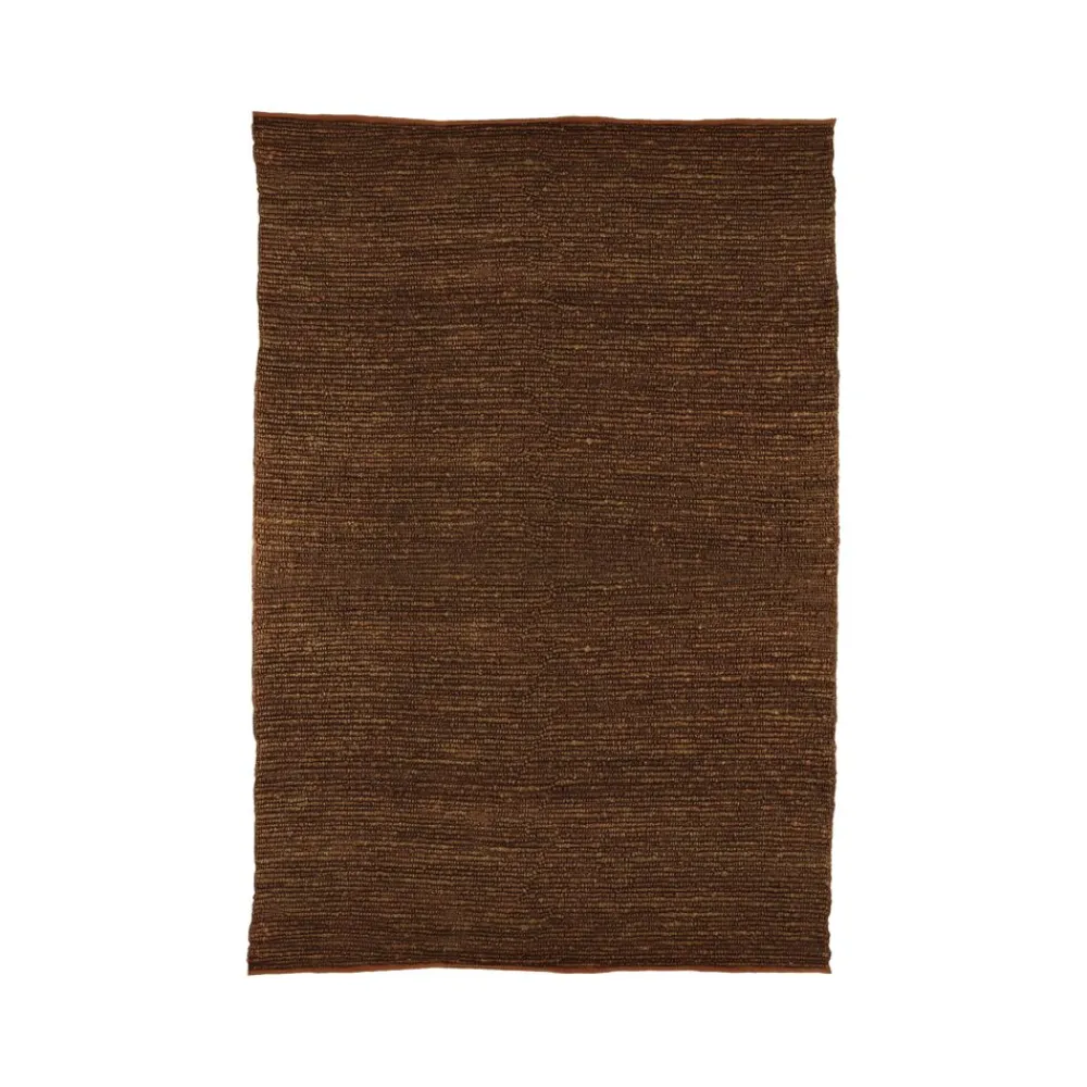 Pomax Tapis-KATHU - tapis - jute - L 240 x W 180 cm (+/- 7 cm) - rouille