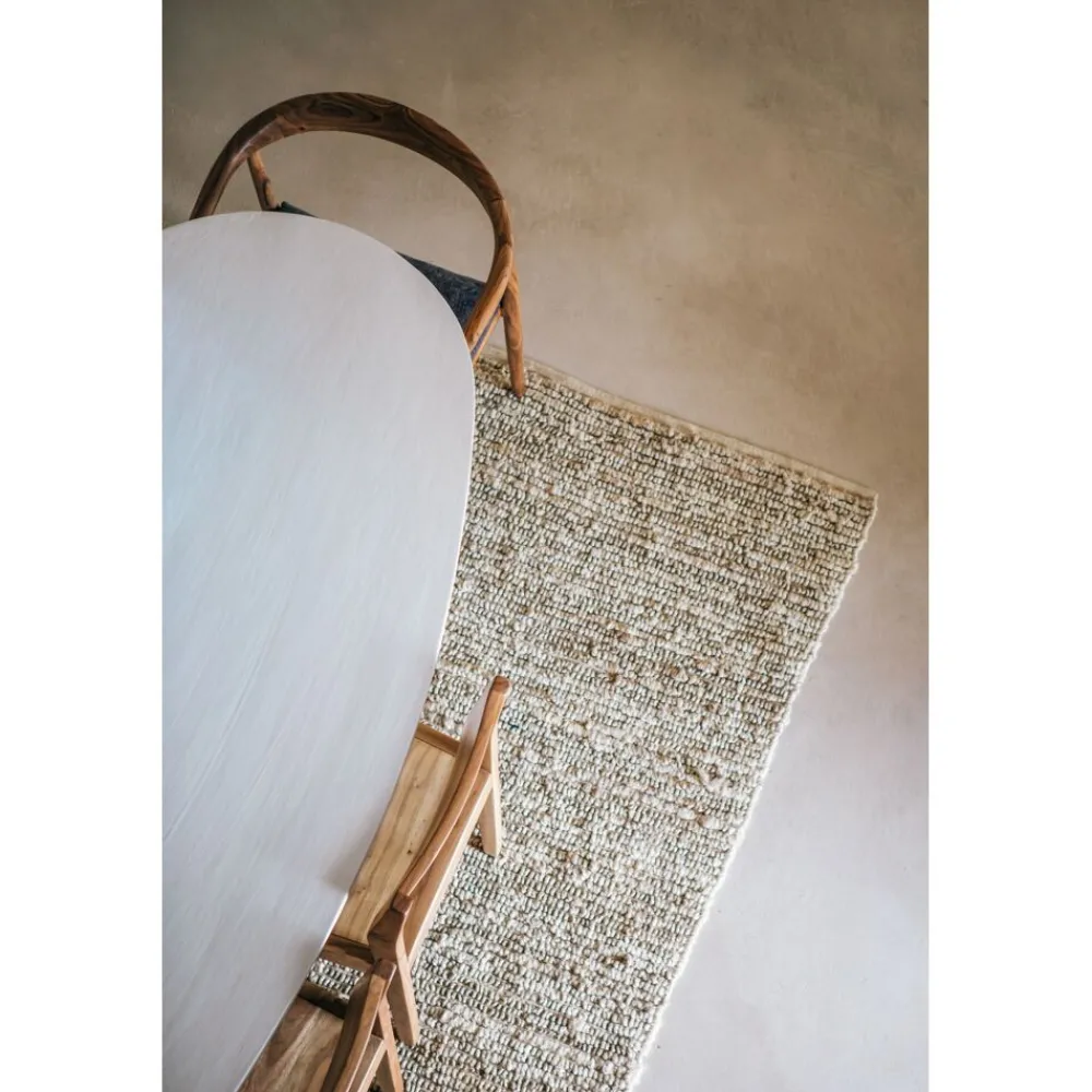 Pomax Tapis-KATHU - tapis - jute - L 300 x W 200 cm (+/- 7 cm) - naturel