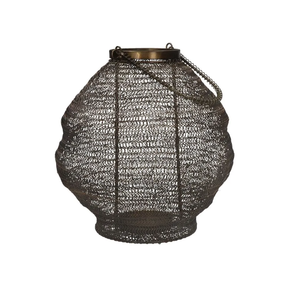 Pomax Lanternes-KIBU - lanterne - métal - DIA 28 x H 30 cm - brass