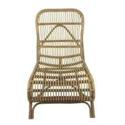 Pomax Canapés-KIM - chaise-longue - rotin - L 66 x W 118 x H 77 cm - naturel