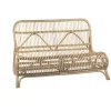 Pomax Canapés-KIM - fauteuil - rotin - L 118 x W 80 x H 77 cm - naturel