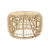 Pomax Tables Basses | Tables-KIM - table basse - rotin - DIA 60 x H 37 cm - naturel