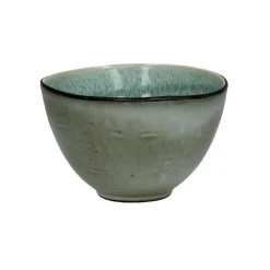 Pomax Vaisselle-KIMO - bol à céréales - grès - DIA 13,5 x H 8,5 cm - aqua