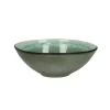 Pomax Vaisselle-KIMO - bol à soupe - grès - DIA 17 x H 7 cm - aqua