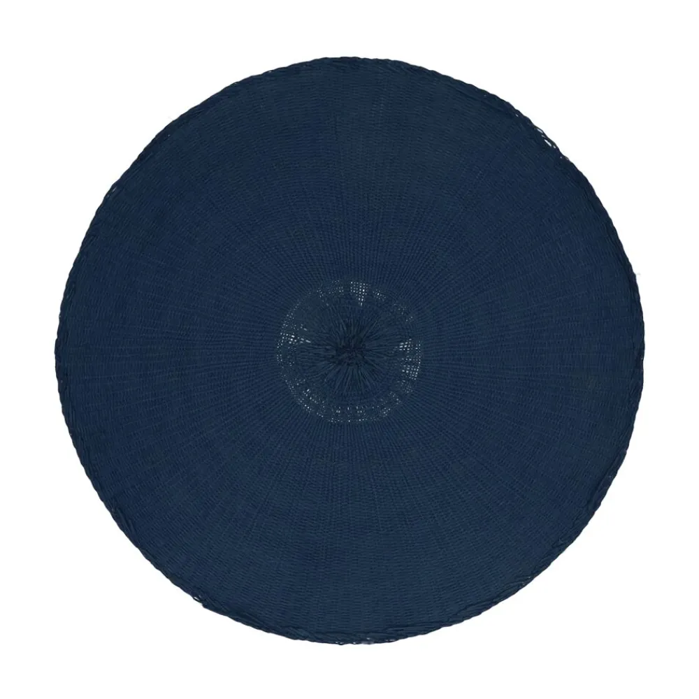 Pomax Linge De Table-KOLORI - placemat - papier - DIA 38 cm - bleu