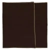 Pomax Linge De Table-LA FÊTE - set/2 chemins de table - lin / coton - L 140 x W 40 cm - brun