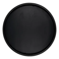 Pomax Concepts Modulaires-LAUREL - dessus de table / plateau - bois de mangier - DIA 55 x H 4 cm - noir