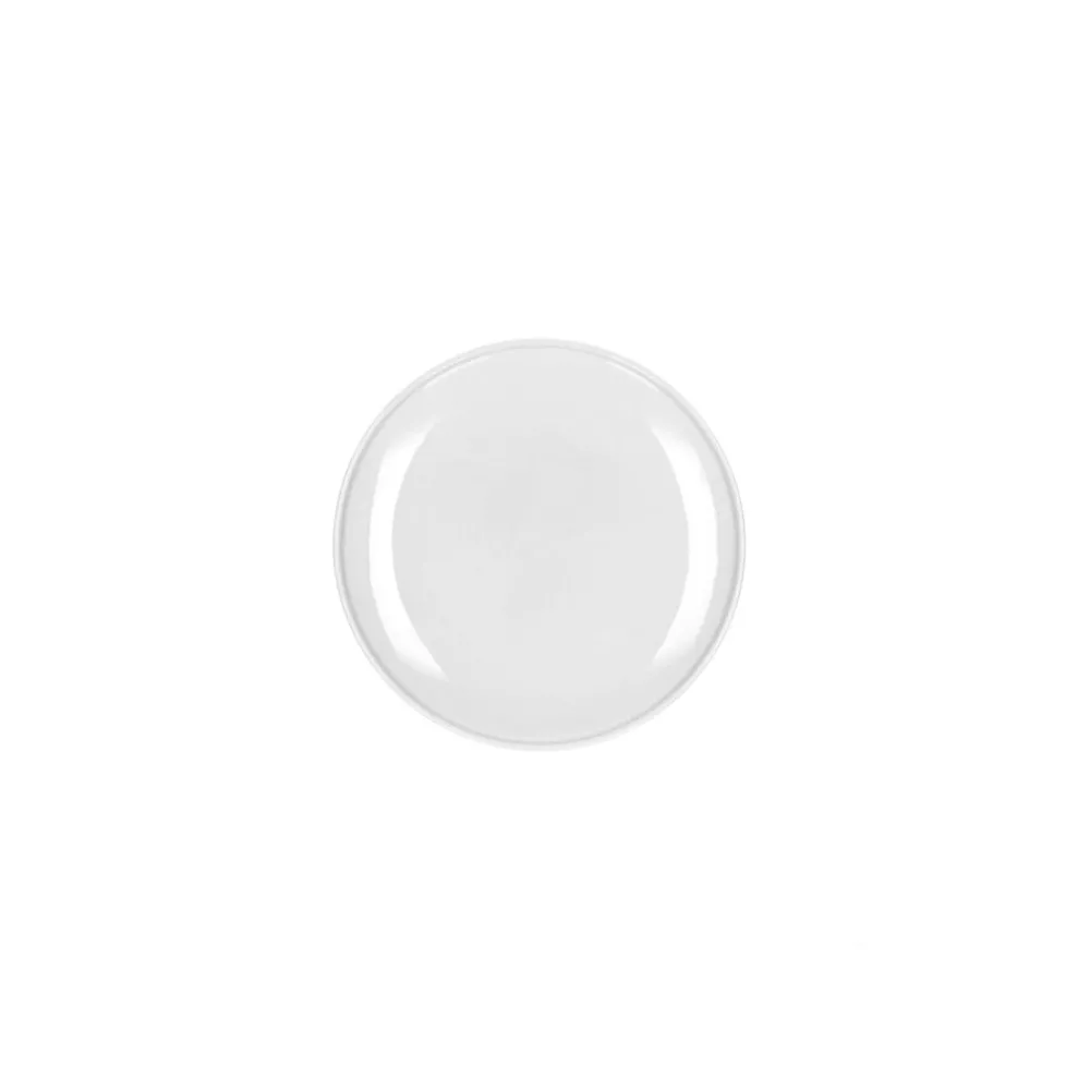 Pomax Vaisselle-LEGGERO - assiette à pain - porcelaine - DIA 15 x H 1,8 cm - blanc