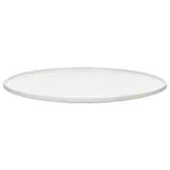 Pomax Vaisselle-LEGGERO - assiette de présentation - porcelaine - DIA 31 x H 2,3 cm - blanc