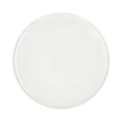 Pomax Vaisselle-LEGGERO - assiette plate - porcelaine - DIA 26 x H 2,2 cm - blanc