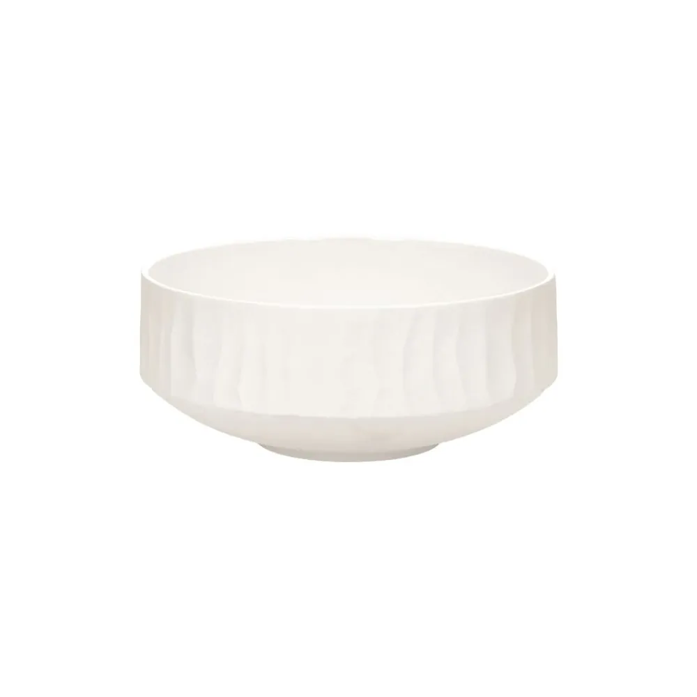 Pomax Vaisselle-LEGGERO - bol à céréals - porcelaine - DIA 14,7 x H 6 cm - blanc