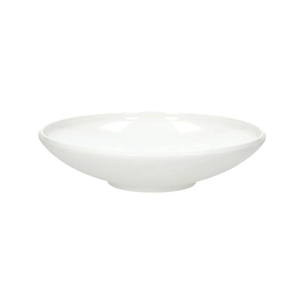 Pomax Vaisselle-LEGGERO - bol à soupe - porcelaine - DIA 19,5 x H 4,5 cm - blanc