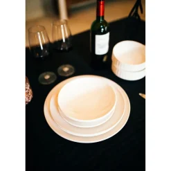 Pomax Vaisselle-LEGGERO - bol à soupe - porcelaine - DIA 19,5 x H 4,5 cm - blanc