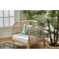 Pomax Coussins-LISBOA - coussin - coton - L 50 x W 30 cm - menthe
