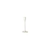 Pomax Chandeliers-LIZZIE - bougeoir - métal - DIA 8 x H 20,5 cm - blanc cassé