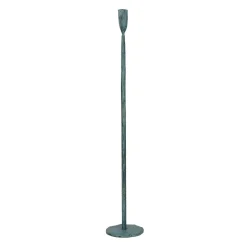 Pomax Chandeliers-LIZZIE - bougeoir - métal - DIA 10,5 x H 60 cm - vert