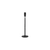 Pomax Chandeliers-LIZZIE - bougeoir - métal - DIA 8 x H 30,5 cm - noir