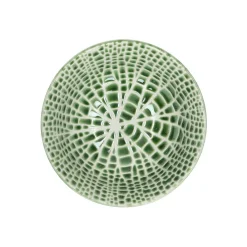 Pomax Vaisselle-LOTUS - bol à soupe - porcelaine - DIA 15 x H 7 cm - vert