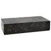 Pomax Tables Basses | Tables-LOXTON - table basse - bois de mangier - L 120 x W 60 x H 28 cm - brun foncé