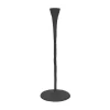 Pomax Chandeliers-LURAY - bougeoir - aluminium - DIA 15 x H 42,5 cm - noir