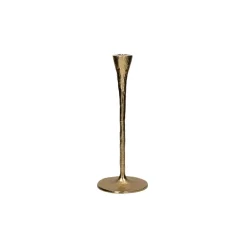 Pomax Chandeliers-LURAY - bougeoir - aluminium - DIA 12,5 x H 30 cm - or