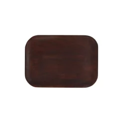 Pomax Plateaux-MACLEAR - plat - bois d'acacia - L 28 x W 20 x H 1,25 cm - brun