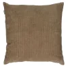 Pomax Coussins-MANCHESTER - coussin - velours - L 45 x W 45 cm - beige