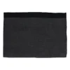 Pomax Linge De Table-MARIKANA - nappe - lin - L 350 x W 170 cm - noir