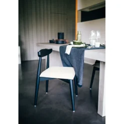 Pomax Linge De Table-MARIKANA - nappe - lin - L 350 x W 170 cm - noir