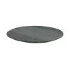 Pomax Accessoires-MARMAR - dessous de plat - marbre - DIA 20 x H 1,5 cm - noir