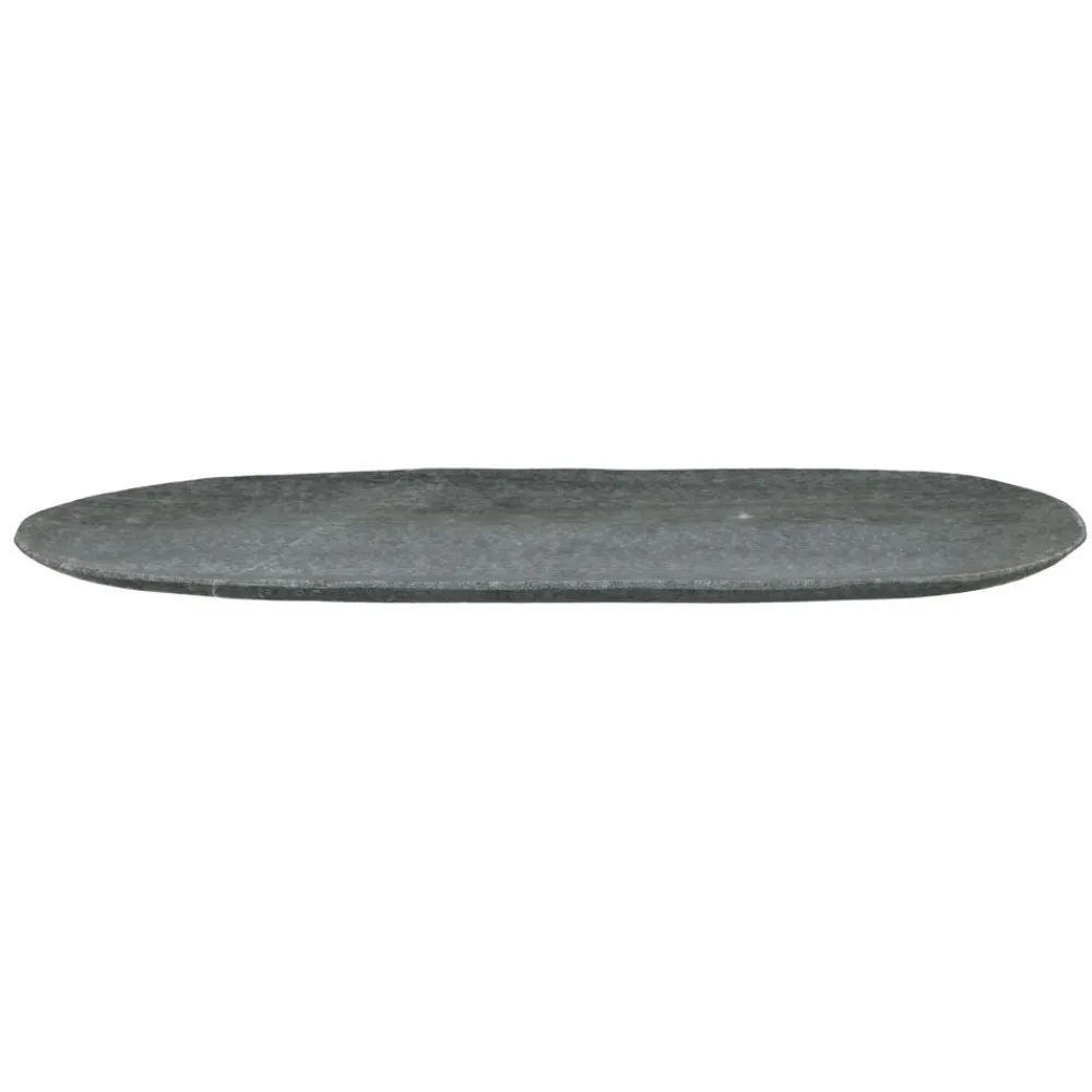 Pomax Accessoires-MARMAR - dessous de plat - marbre - L 40 x W 15 x H 1,5 cm - noir