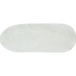 Pomax Accessoires-MARMAR - dessous de plat - marbre - L 40 x W 15 x H 1,5 cm - blanc