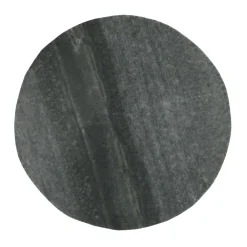 Pomax Accessoires-MARMAR - dessous de plat - marbre - DIA 30 x H 1,5 cm - noir