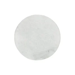 Pomax Accessoires-MARMAR - dessous de plat - marbre - DIA 15 x H 1,5 cm - blanc