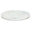 Pomax Bols & Paniers-MARMAR - plat - marbre - DIA 30 x H 1,5 cm - blanc